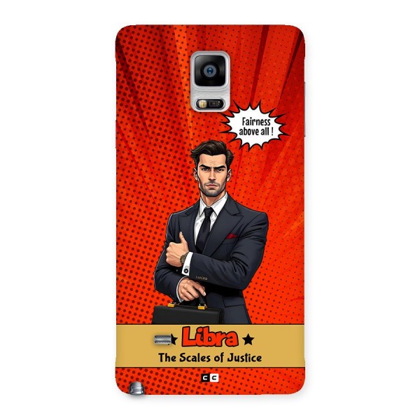 Impartial Libra Back Case for Galaxy Note 4