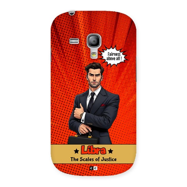 Impartial Libra Back Case for Galaxy S3 Mini