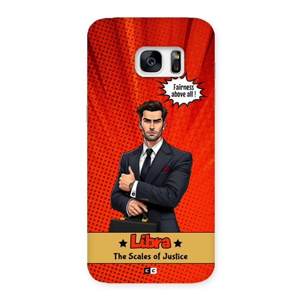 Impartial Libra Back Case for Galaxy S7 Edge