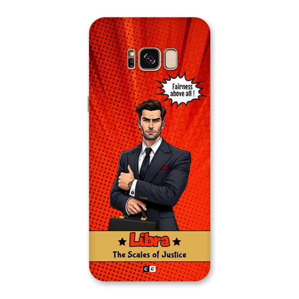 Impartial Libra Back Case for Galaxy S8 Plus