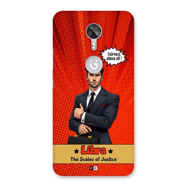 Impartial Libra Back Case for Gionee A1