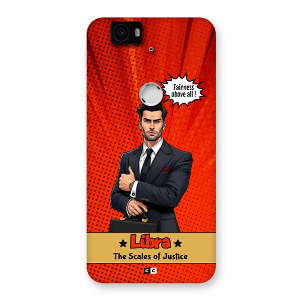 Impartial Libra Back Case for Google Nexus 6P