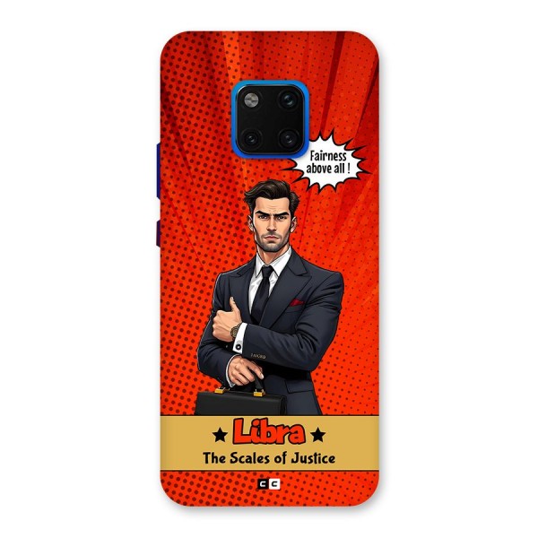 Impartial Libra Back Case for Huawei Mate 20 Pro