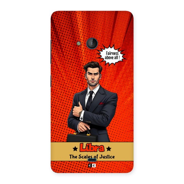 Impartial Libra Back Case for Lumia 540