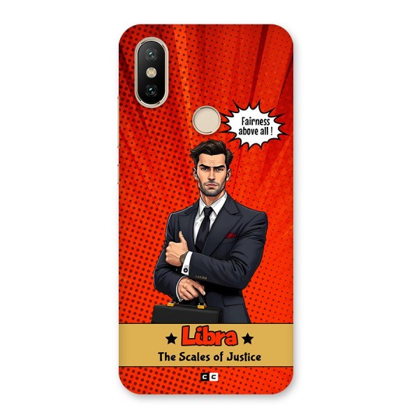 Impartial Libra Back Case for Mi A2