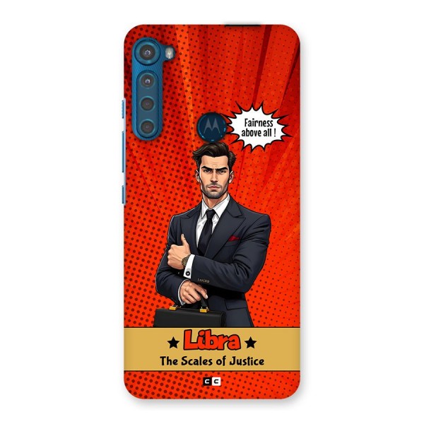 Impartial Libra Back Case for Motorola One Fusion Plus