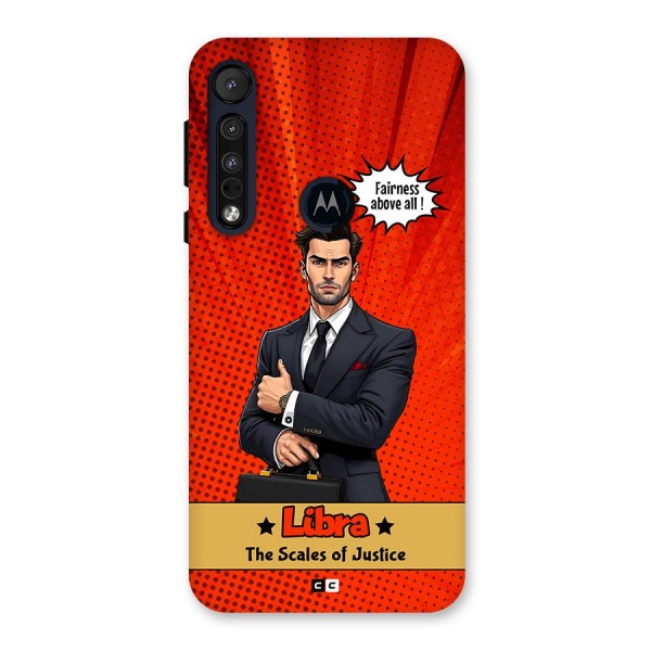 Impartial Libra Back Case for Motorola One Macro