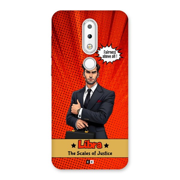 Impartial Libra Back Case for Nokia 6.1 Plus