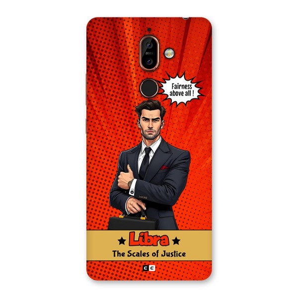 Impartial Libra Back Case for Nokia 7 Plus