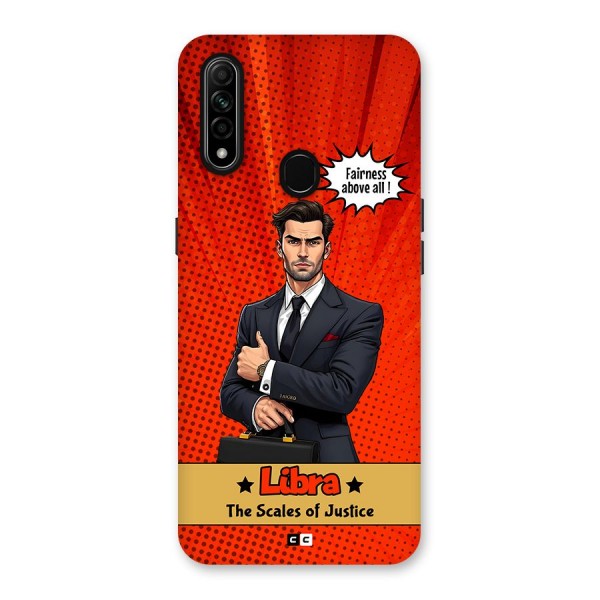 Impartial Libra Back Case for Oppo A31