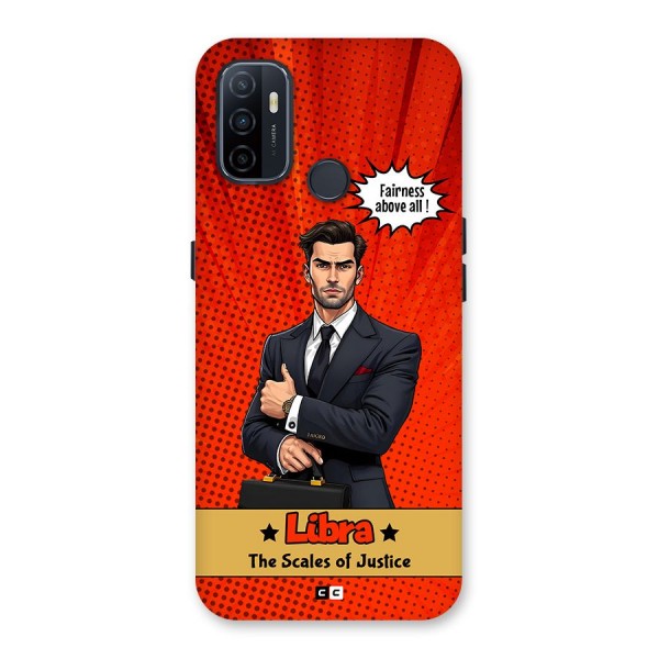 Impartial Libra Back Case for Oppo A53