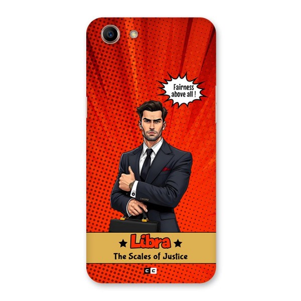 Impartial Libra Back Case for Oppo A83 (2018)