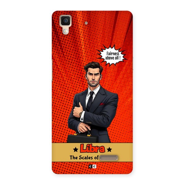 Impartial Libra Back Case for Oppo R7