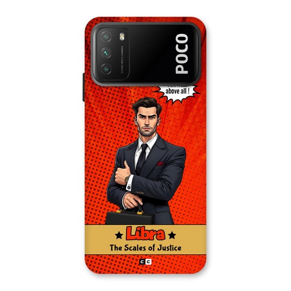 Impartial Libra Back Case for Poco M3