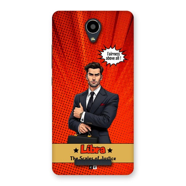 Impartial Libra Back Case for Redmi Note 2