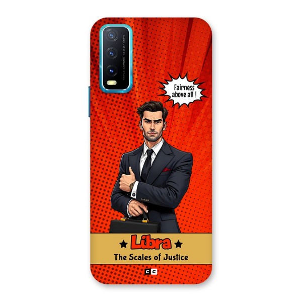 Impartial Libra Back Case for Vivo Y20s