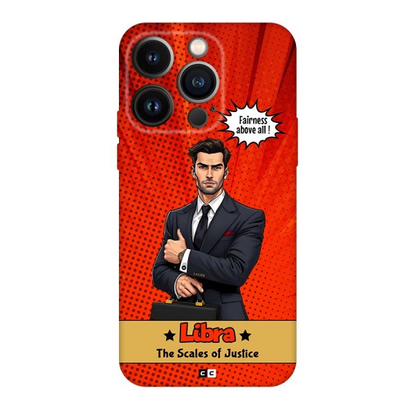 Impartial Libra Back Case for iPhone 14 Pro