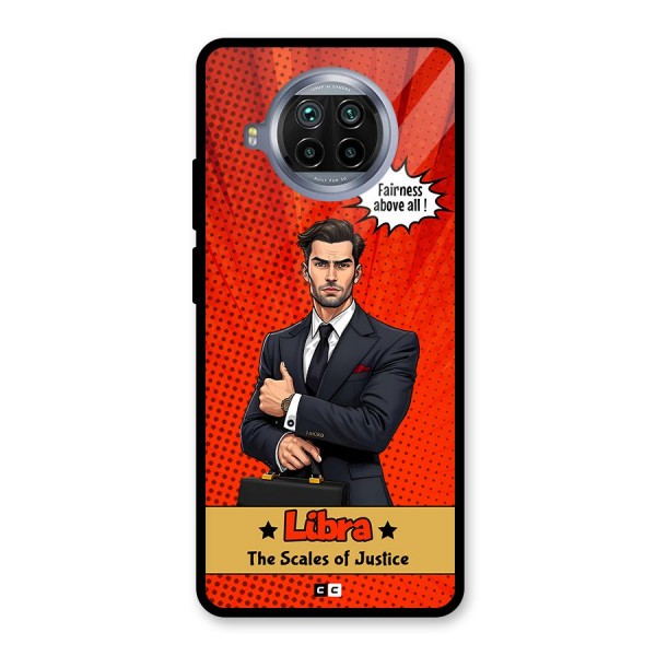 Impartial Libra Glass Back Case for Mi 10i