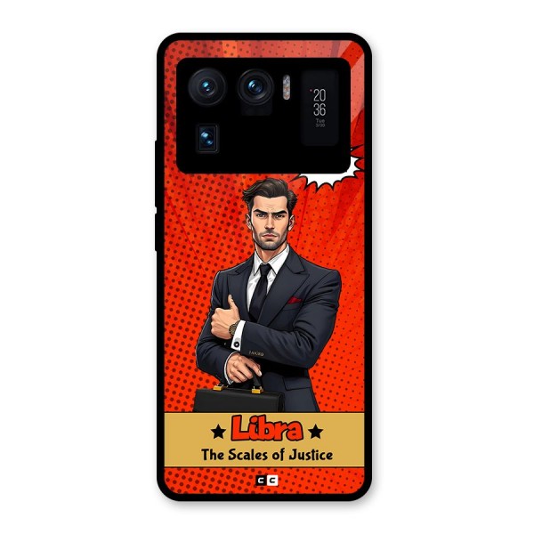 Impartial Libra Glass Back Case for Mi 11 Ultra