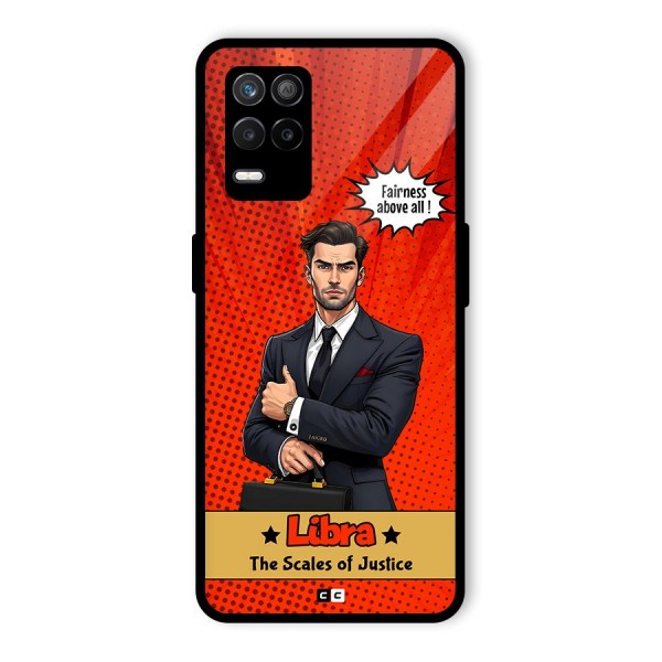 Impartial Libra Glass Back Case for Realme 8 5G