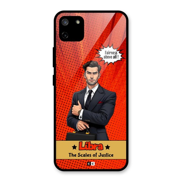 Impartial Libra Glass Back Case for Realme C11