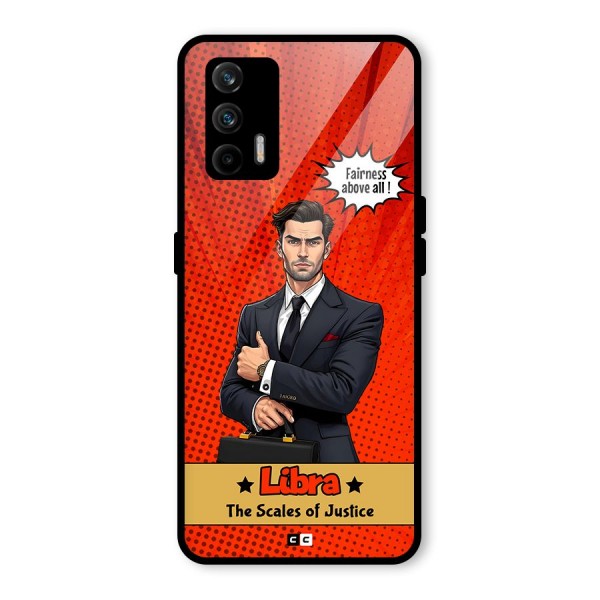 Impartial Libra Glass Back Case for Realme GT 5G