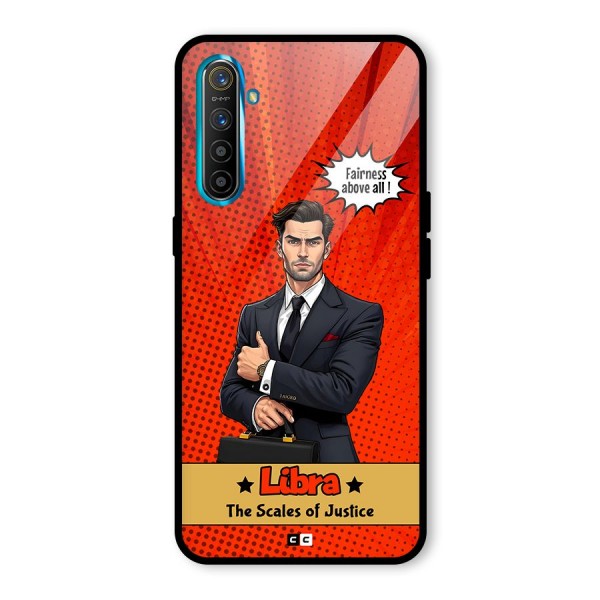 Impartial Libra Glass Back Case for Realme X2