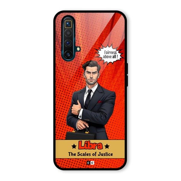 Impartial Libra Glass Back Case for Realme X3 SuperZoom