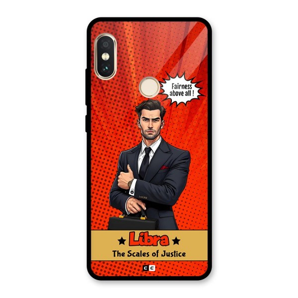 Impartial Libra Glass Back Case for Redmi Note 5 Pro