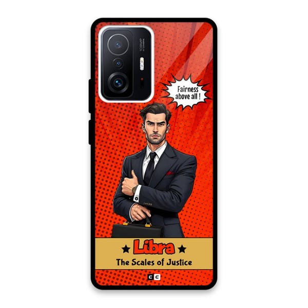 Impartial Libra Glass Back Case for Xiaomi 11T Pro