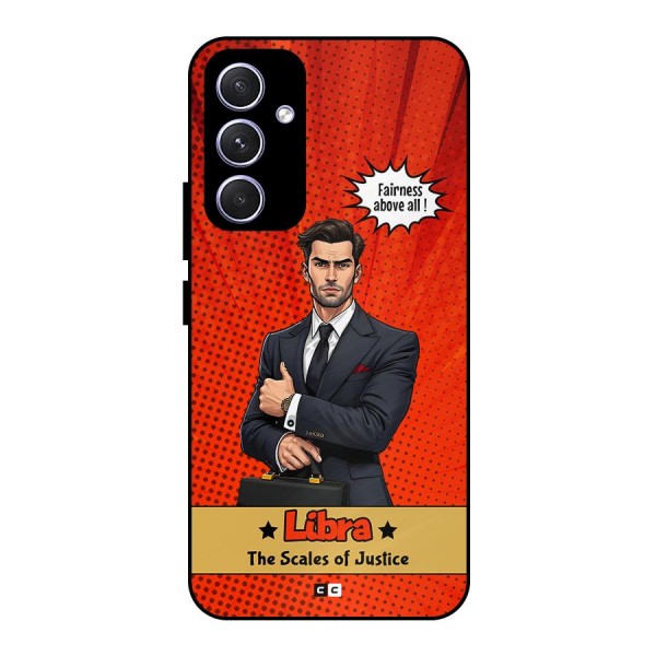 Impartial Libra Metal Back Case for Galaxy A54