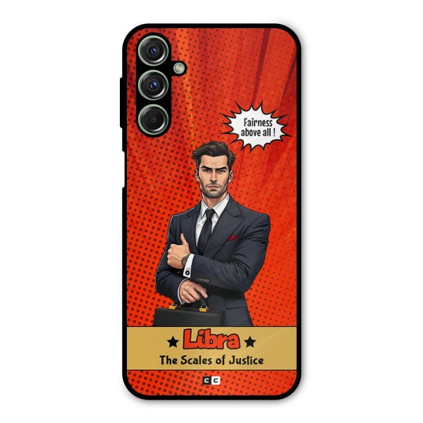 Impartial Libra Metal Back Case for Galaxy F34