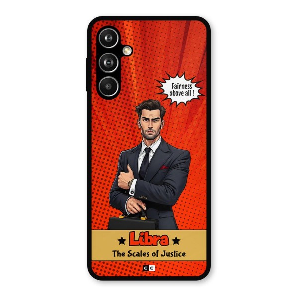 Impartial Libra Metal Back Case for Galaxy F54