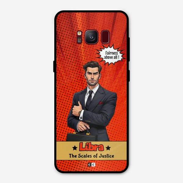 Impartial Libra Metal Back Case for Galaxy S8