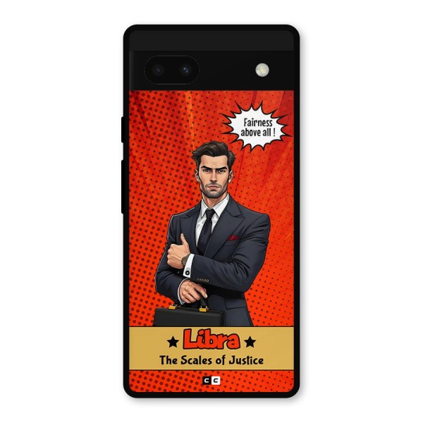 Impartial Libra Metal Back Case for Google Pixel 6a