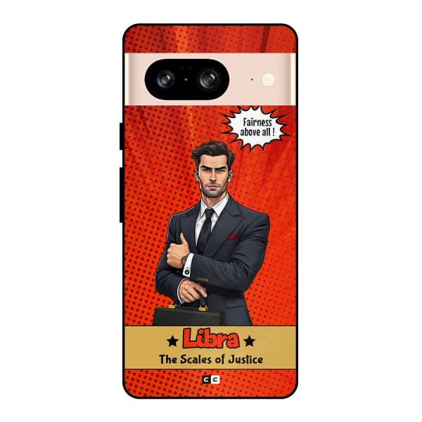 Impartial Libra Metal Back Case for Google Pixel 8