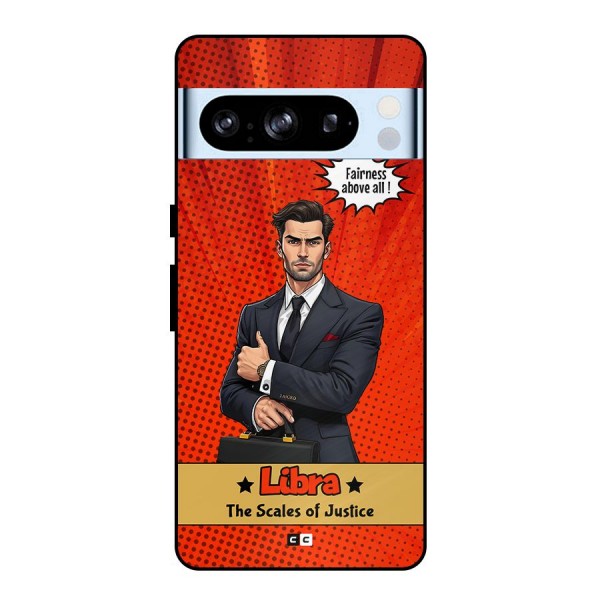 Impartial Libra Metal Back Case for Google Pixel 8 Pro