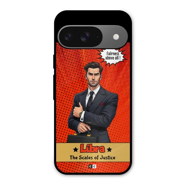 Impartial Libra Metal Back Case for Google Pixel 9