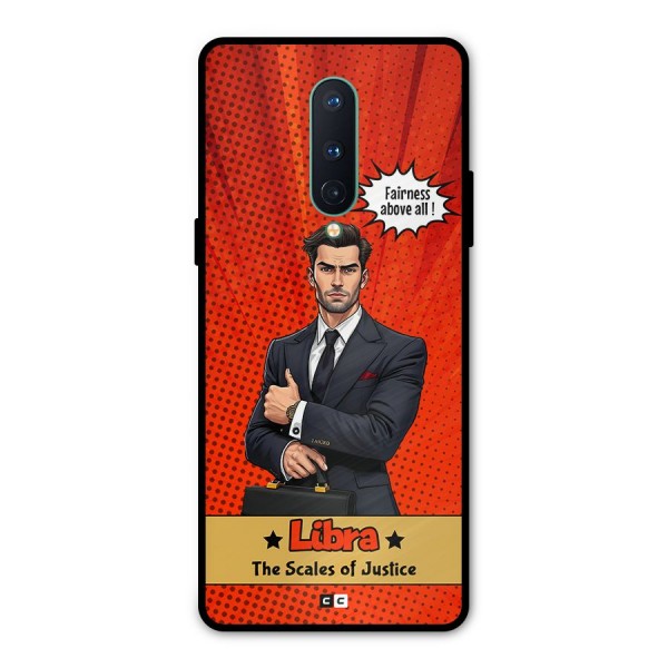 Impartial Libra Metal Back Case for OnePlus 8