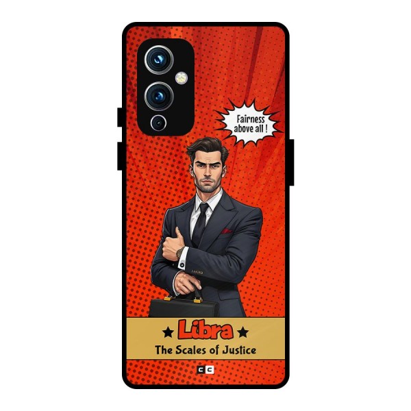 Impartial Libra Metal Back Case for OnePlus 9