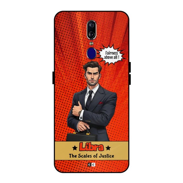 Impartial Libra Metal Back Case for Oppo F11