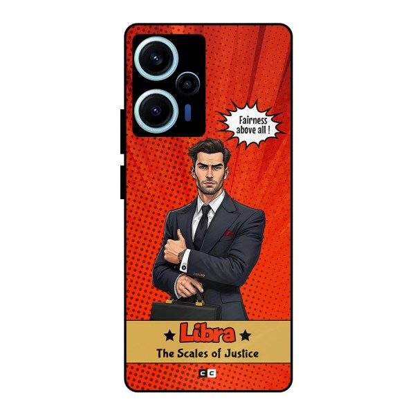 Impartial Libra Metal Back Case for Poco F5