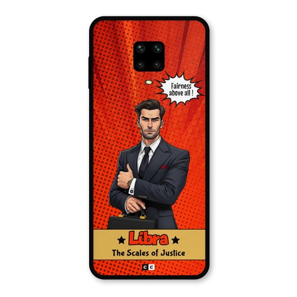 Impartial Libra Metal Back Case for Poco M2