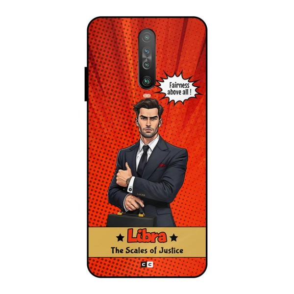 Impartial Libra Metal Back Case for Poco X2