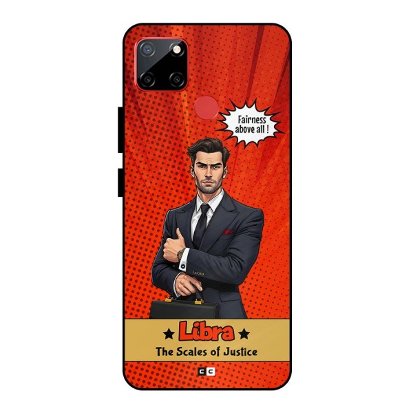 Impartial Libra Metal Back Case for Realme C12