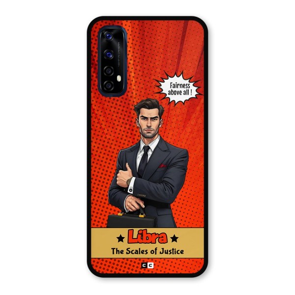 Impartial Libra Metal Back Case for Realme Narzo 20 Pro