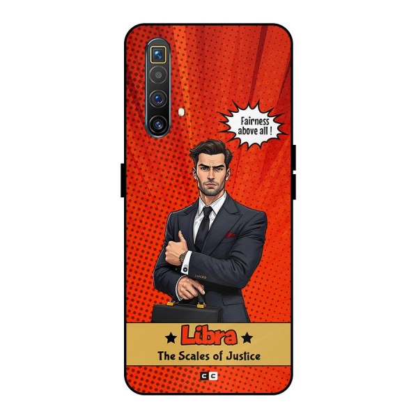 Impartial Libra Metal Back Case for Realme X3