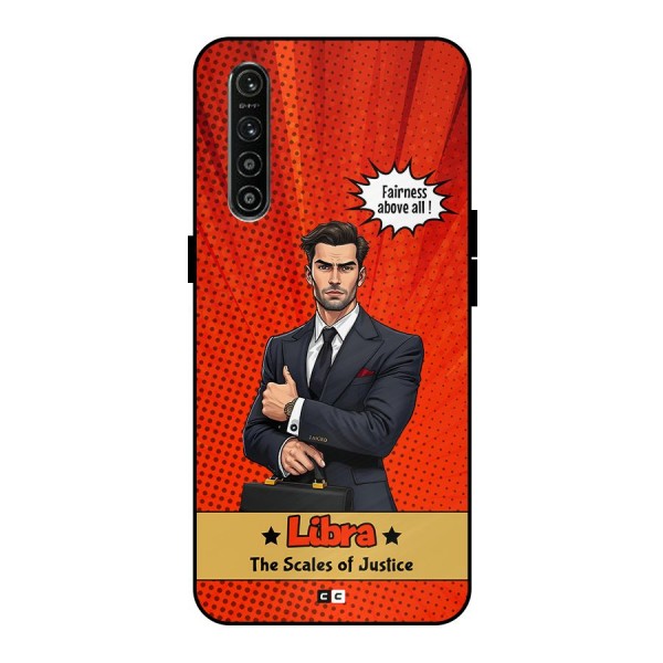 Impartial Libra Metal Back Case for Realme XT