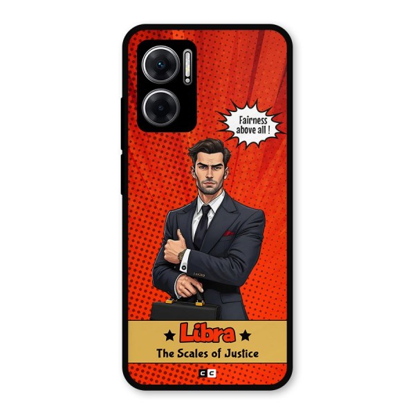 Impartial Libra Metal Back Case for Redmi 11 Prime 5G