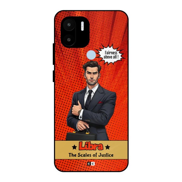 Impartial Libra Metal Back Case for Redmi A1 Plus